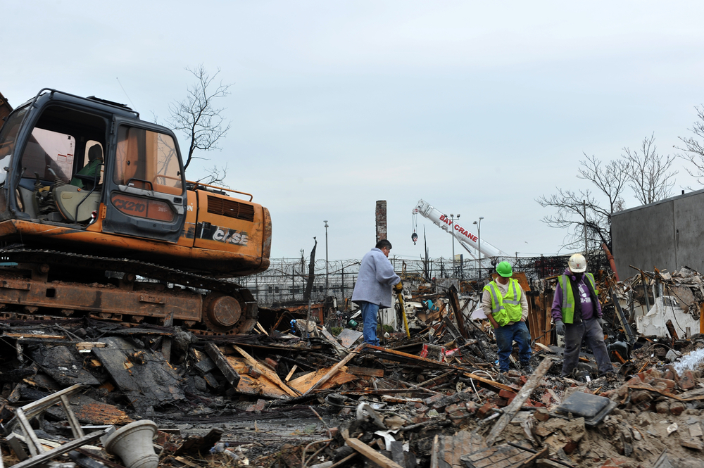 storm cleanup stock natural disaster hurricane tornado