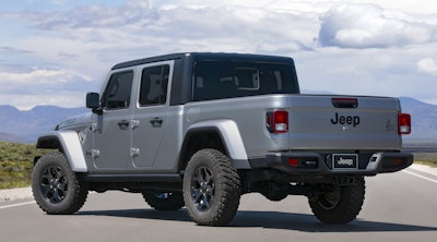2021 Jeep® Gladiator Willys rear 3/4