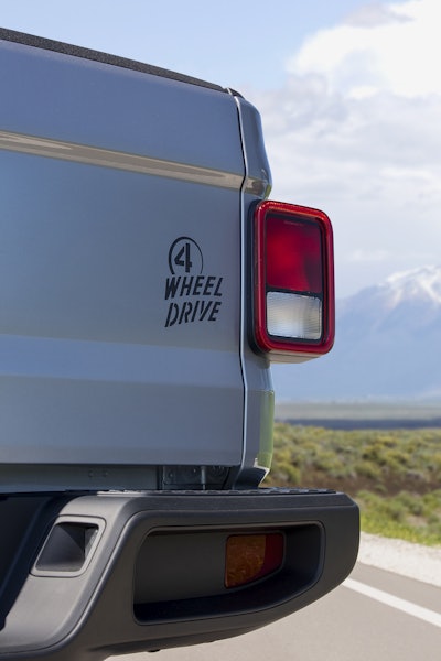 2021 Jeep® Gladiator Willys tailgate decal