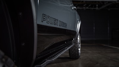 2021 Ram Power Wagon 75th Anniversary Edition door decal