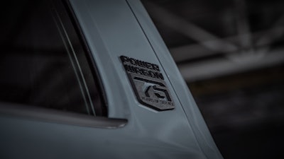 2021 Ram Power Wagon 75th Anniversary Edition door commemorative badge