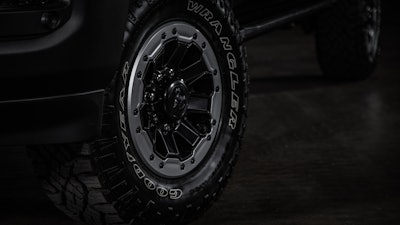 2021 Ram Power Wagon 75th Anniversary Edition beadlock-capable wheels