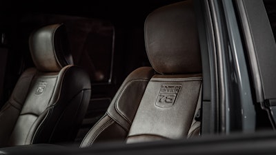 2021 Ram Power Wagon 75th Anniversary Edition with Mountain Brown leather seats