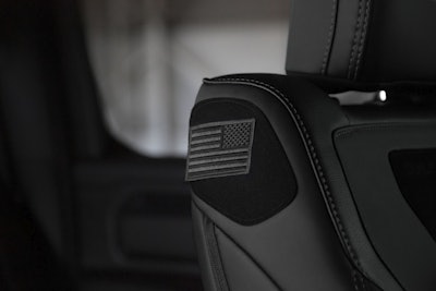 2021 Ram 1500 Built to Serve Edition features a Maritime land force-inspired interior with medium greystone accents