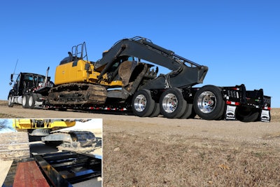 landoll trailer hauling equipment