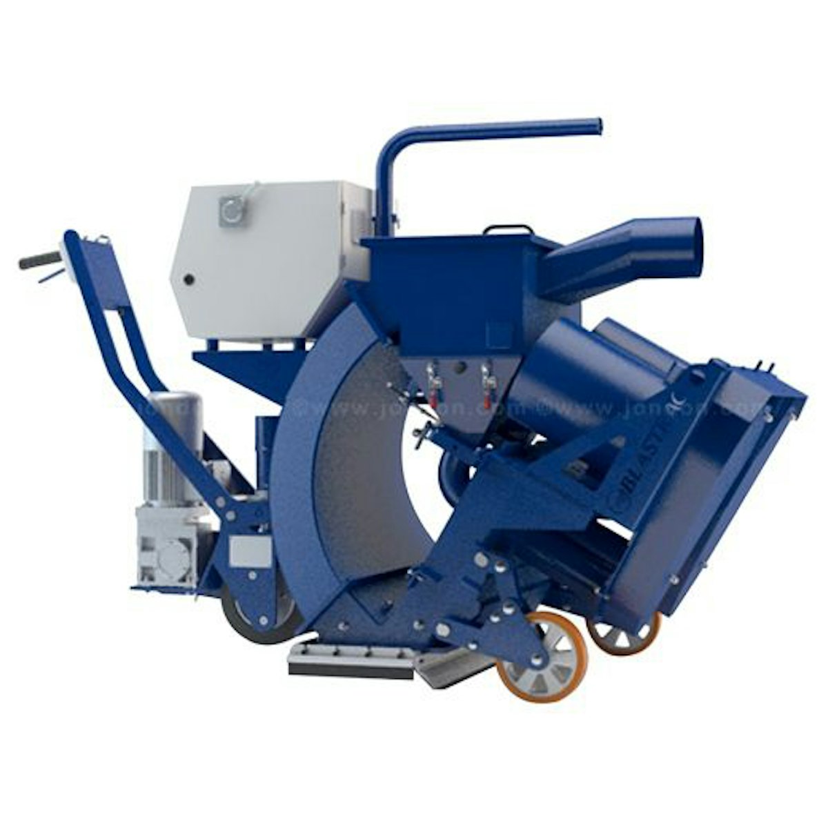 最先端 Husqvarna expands into surface prep by acquiring Blastrac スキー