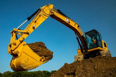 The Cat 317 GC has two engine power modes: smart, which automatically matches engine and hydraulic power to the job; and eco, designed for fuel economy.
