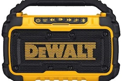 DeWalt jobsite bluetooth speaker