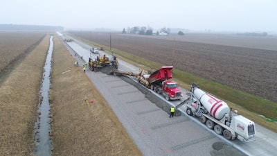 Primco won the Gold Award as the contractor for the Ryan Road Reconstruction in Allen County, Indiana.