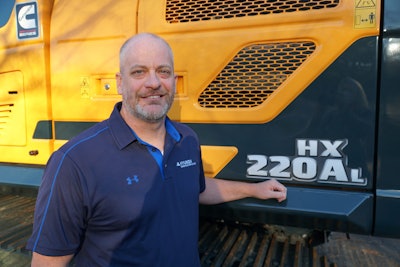 Matthew Gansser, director of national accounts for Hyundai Construction Equipment Americas