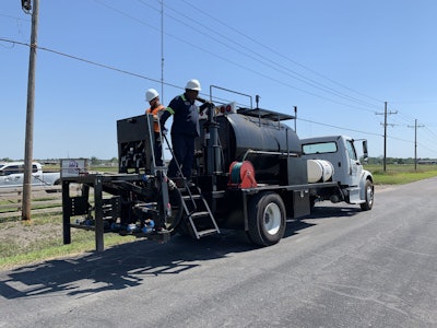 High-Volume Road Maintenance Vehicle