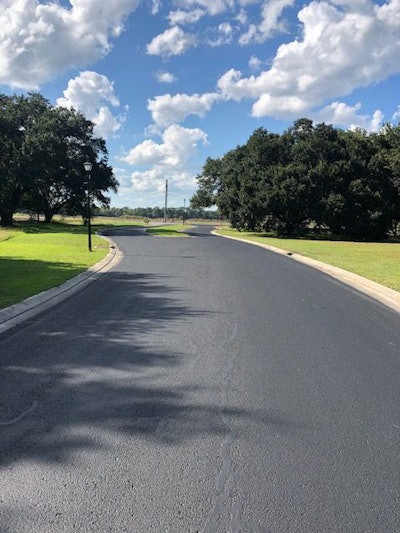 Onyx pavement treatment