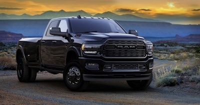 2021 Ram Heavy Duty Limited Night front 3/4