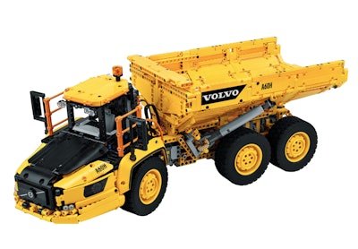 Lego Volvo articulated hauler