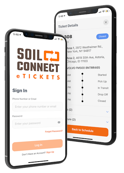 Soil Connect e-ticketing