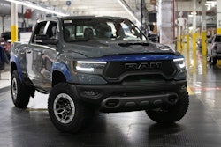 The first – VIN #0001 – Ram 1500 TRX Launch Edition, adorned in