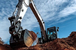 Bobcat E143 excavator at jobsite