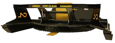 Construction Attachments hydraulic rotary brush cutter