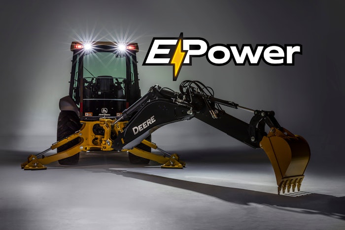 Deere Partners With National Grid To Test Electric Backhoe Equipment World