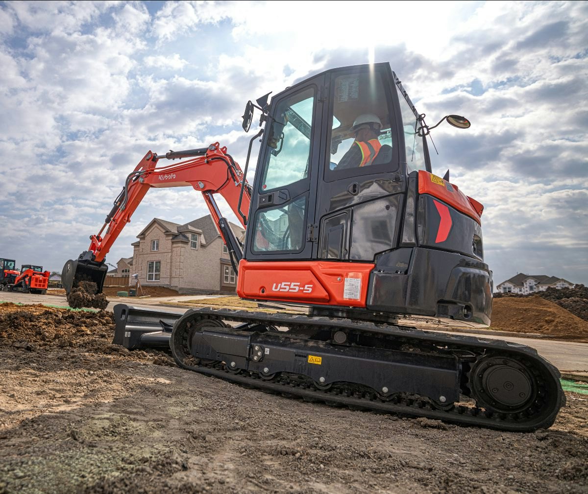udluftning Slået lastbil snigmord Kubota announces KX057-5, U55-5 compact excavators for 2021 | Equipment  World