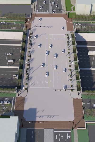 Rendering of Broad St. bridge