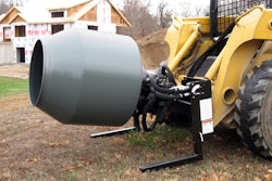 Worksaver’s SS-590 Hydraulic Cement Mixer