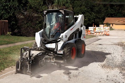 Bobcat planer attachment