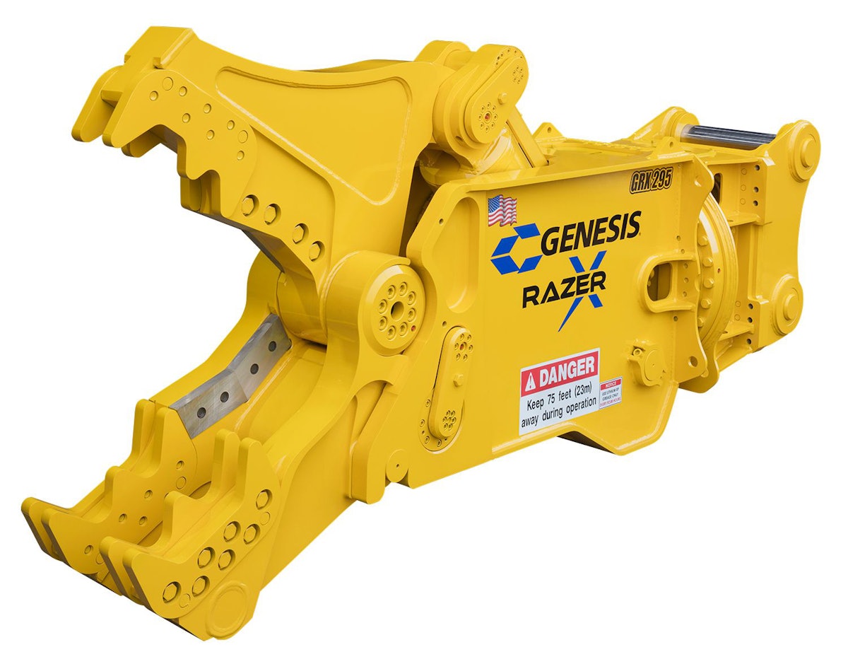 Genesis intros line of Razer X Multi-Jaw Demolition Tools Genesis intros line of Razer X Multi-Jaw Demolition Tools