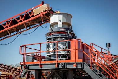 Superior’s Patriot cone crusher.