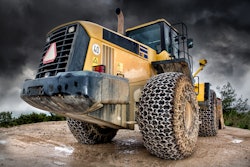 stock articulated dump truck old