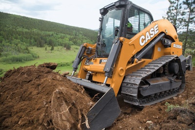 CASE DL550B compact dozer loader