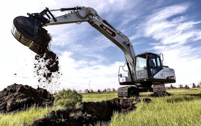 Doosan Bobcat excavator