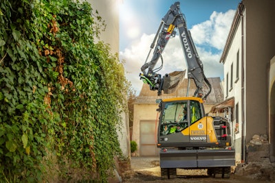 volvo ce excavator EWR130E