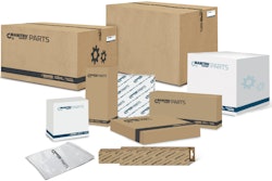 boxes and other packaging for Manitou parts