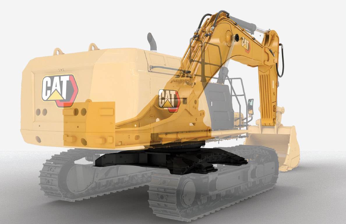 With increased boom, stick and frame thicknesses, Cat says the 374 is twice as strong in those areas as its predecessor 374F.
