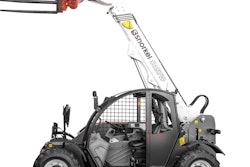 Snorkel SR5719 rough-terrain telehandler with open cab