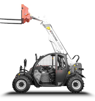 Snorkel SR5719 rough-terrain telehandler with open cab