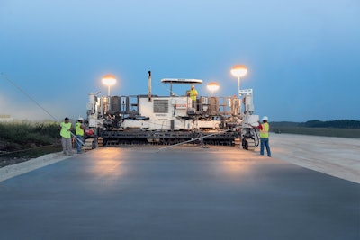 Wirtgen SP 94i concrete slipform paver