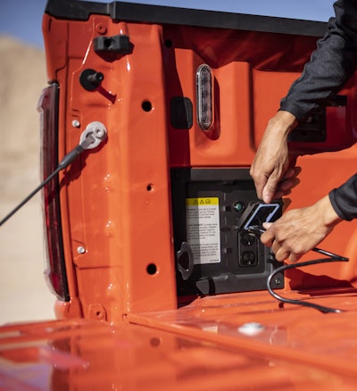 Ford’s ProPower 2.0 kW generator is available on the 2021 Raptor