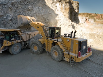 Large Caterpillar equipment on job site