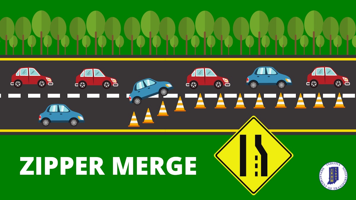 Zipper Merge: More States See It As Safer for Road Work Zones ...