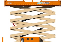 JLG ERT4769 Electric Rough Terrain Scissor Lift