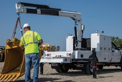 Stellar TMAX Welder Body on crane