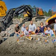 volvo construction equipment with volvo toys