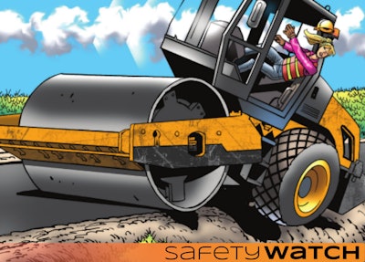 How to avoid deadly roller compactor rollovers on jobsites with