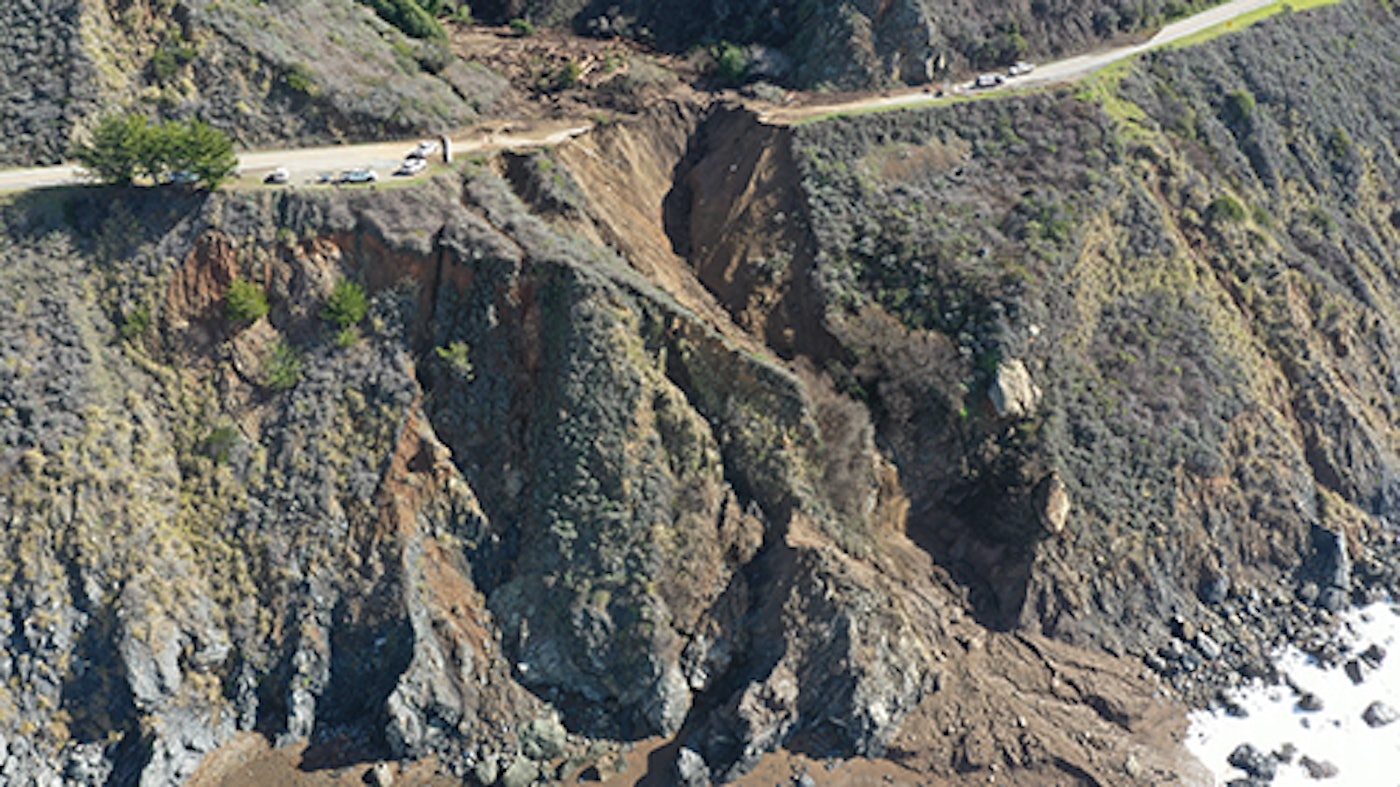 Famous Highway 1 in Big Sur reopens after mudslide Equipment World