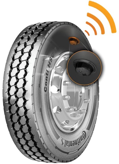 continental conti hsc3 intelligent tire with sensor