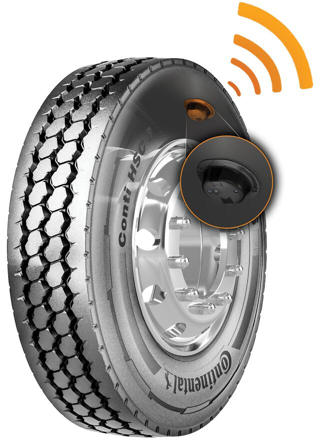 continental conti hsc3 intelligent tire with sensor