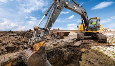 john deere excavator