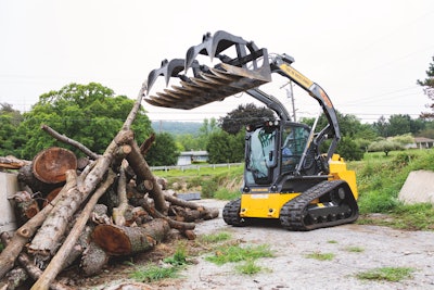 Holland 332 grabble bucket